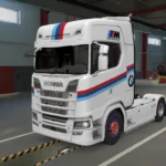 BMW SKIN FOR SCANIA S NextGen TRUCK 1.35-1.51