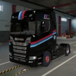 BMW SKIN FOR SCANIA S NextGen TRUCK 1.35-1.51