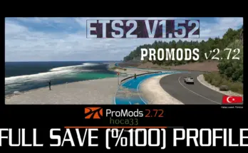 Promods 2.72 FULL Save 100% ETS2 1.52