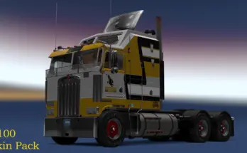 KENWORTH K100 SKINS PACK ETS2&ATS 1.51