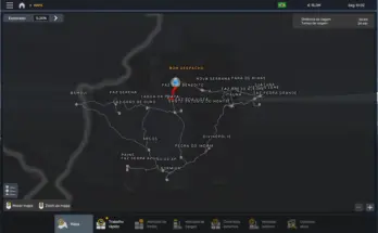 Mapa minas gerais 1.52