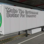 Save The Environment Better For Tomorrow TRAILER Skin and mudflap v1.0