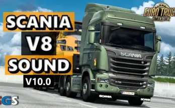 Scania V8 Stock sound v10.0