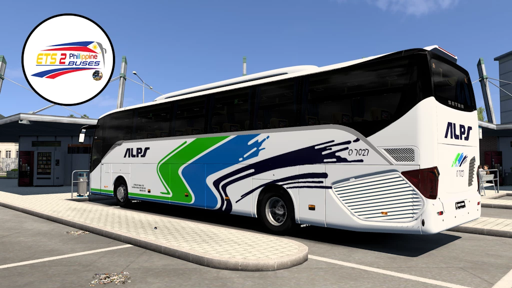 Setra S516HD Philippine buses Skinpack 1.50-1.51