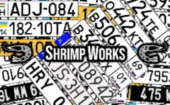 Shrimp Works License Plate Pack v1.0