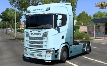 SCANIA S BEV ELECTRIC OWNABLE & IMPROVED v1.0 ETS2 1.53.x