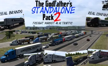 The Godfather's ATS Standalone Freight Market/Traffic Pack 2 v1.3