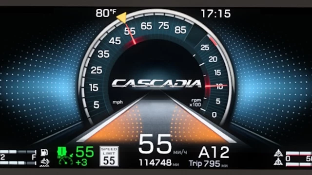 Freightliner Cascadia 2024 Improved Dashboard V1.0