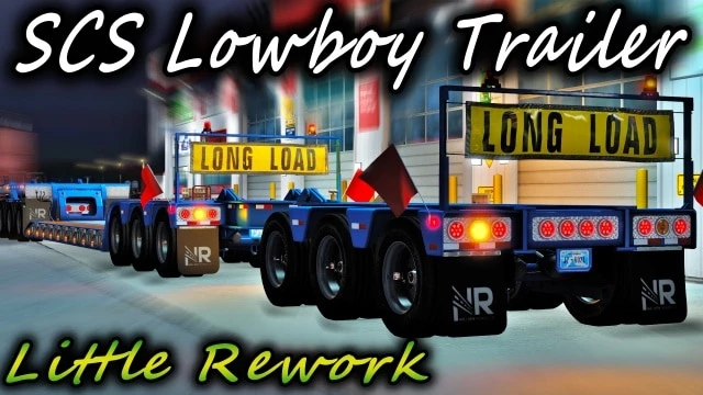 SCS Lowboy Trailer Little Rework v1.2