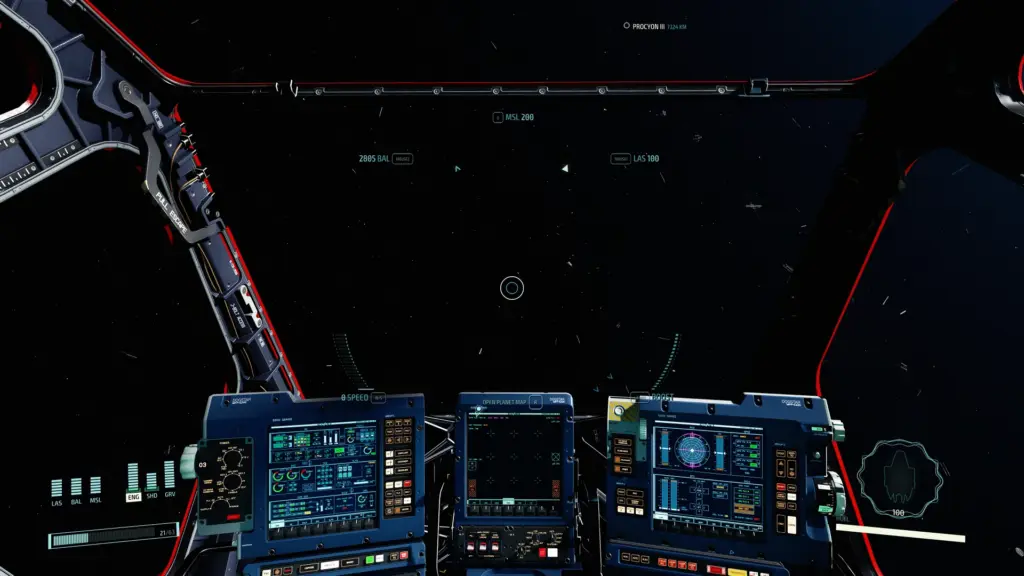 Keelo's Sleek Ship HUD