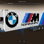 BMW Cargo Container Trailer v1.0