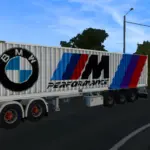 BMW Cargo Container Trailer v1.0