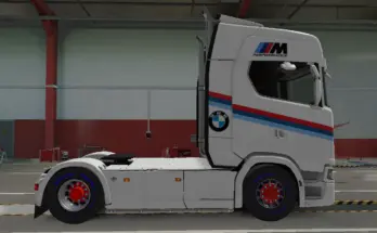 BMW SKIN FOR SCANIA S NextGen TRUCK 1.53