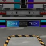 HOME WITH TECH SKIN & MUDFLAP FOR SCS BOX TRAILER FOR ETS2 1.52