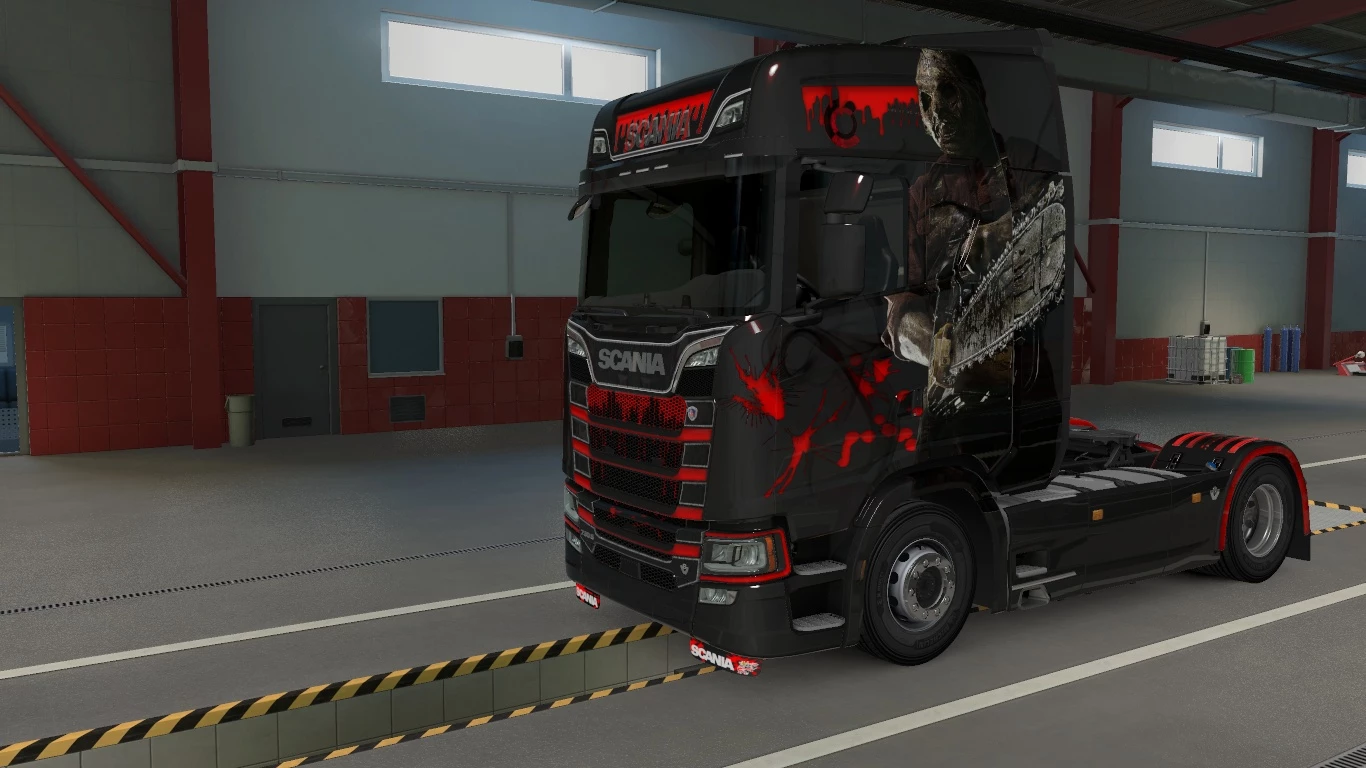 Leatherface for Scania S Highline v1.0