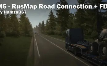 M5 "Ural" Highway - RusMap Connection + FIX v1.0 1.52