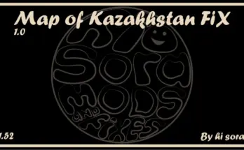 Map of the Republic of Kazakhstan FIX v1.0 1.52