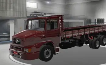 Mercedes Benz 1620 e Atron 2324 Com Carroceria e Bau v4.0