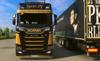 Scania S Peaky blinders v1.0