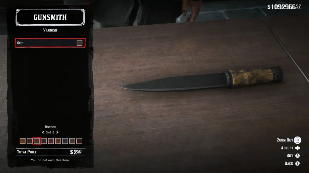 Micahs knife with customization option V1.1