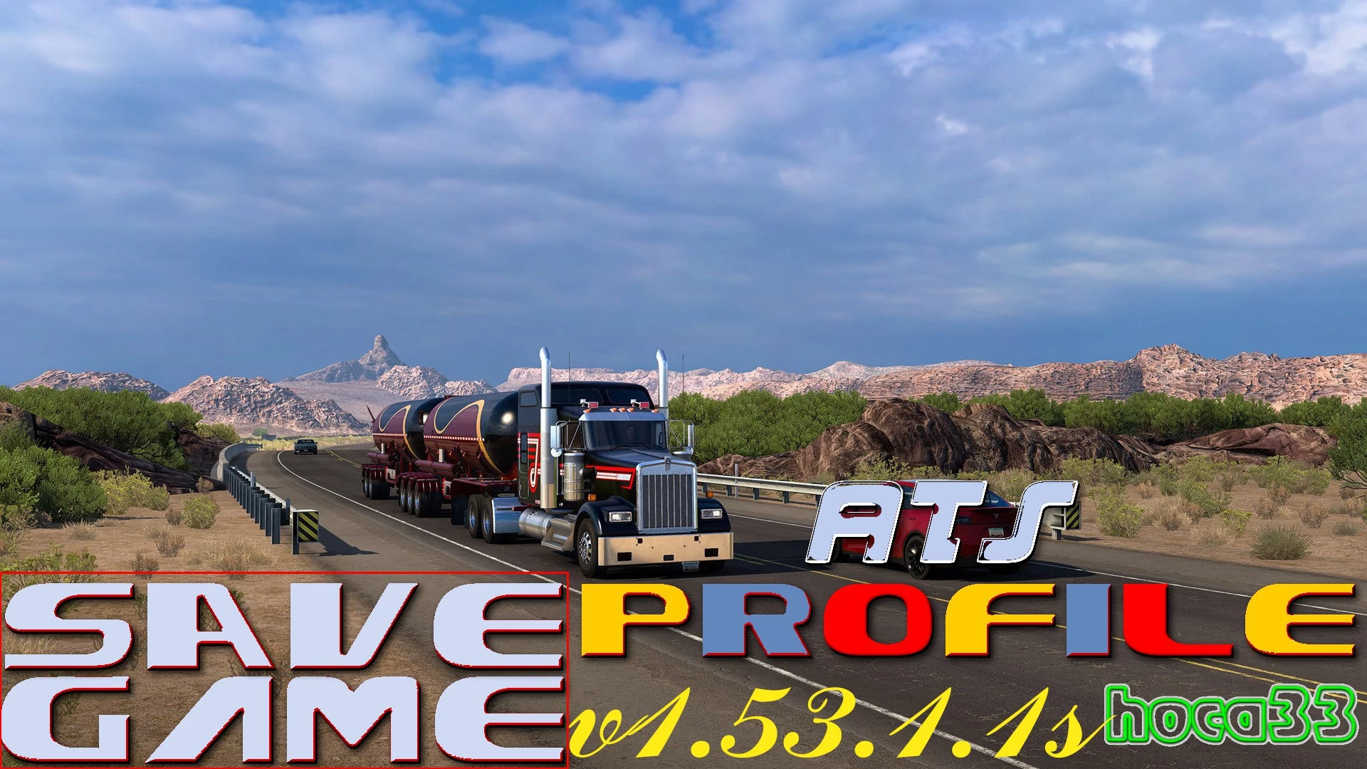 ATS Save Game (Profile) 1.53.1.1s - Allmods.net