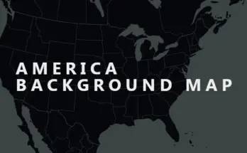 America Background Map v3.0