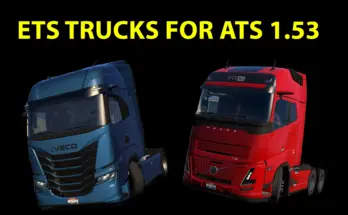 ETS TRUCKS FOR ATS 1.53