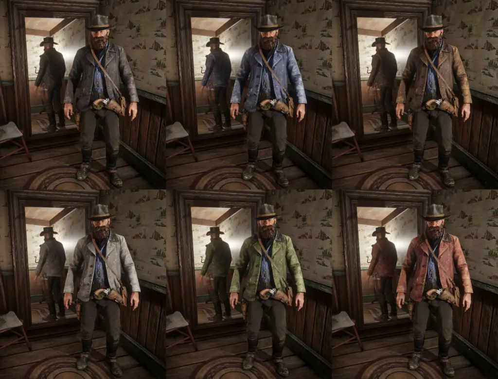 Gunslinger Jacket Colors V1.0