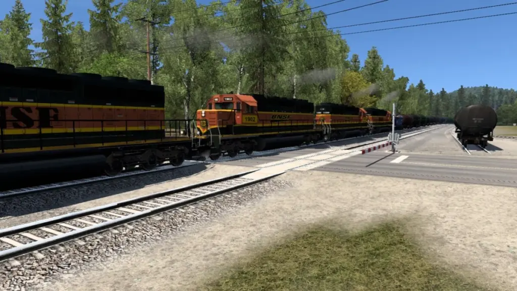 Improved LOUD train sounds mod ATS 1.53