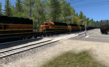 Improved LOUD train sounds mod ATS 1.53