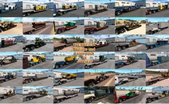 Overweight Trailers and Cargo Pack by Jazzycat v6.1.5