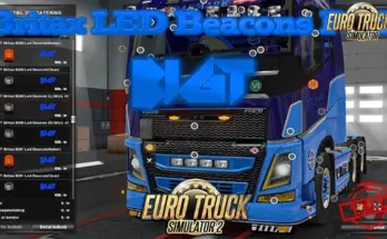 BigT Britax LED Beacons Pack ETS2 v1.53.x