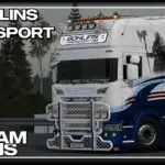 Bohlins Transport AB for JUseeTV Scania v1.0