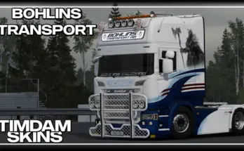 Bohlins Transport AB for JUseeTV Scania v1.0