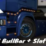 Bull Bar + slot Scania RJL upgrade 1.53