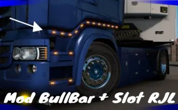 Bull Bar + slot Scania RJL upgrade 1.53