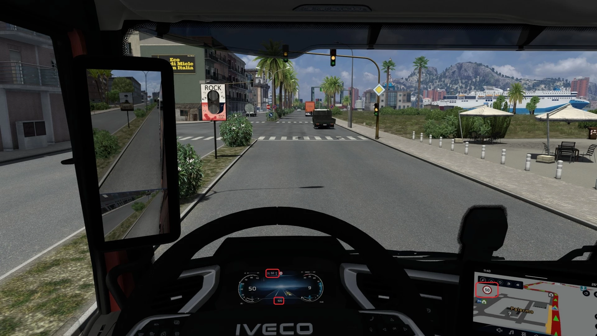 Iveco S-Way Dashboard adjust v1.0