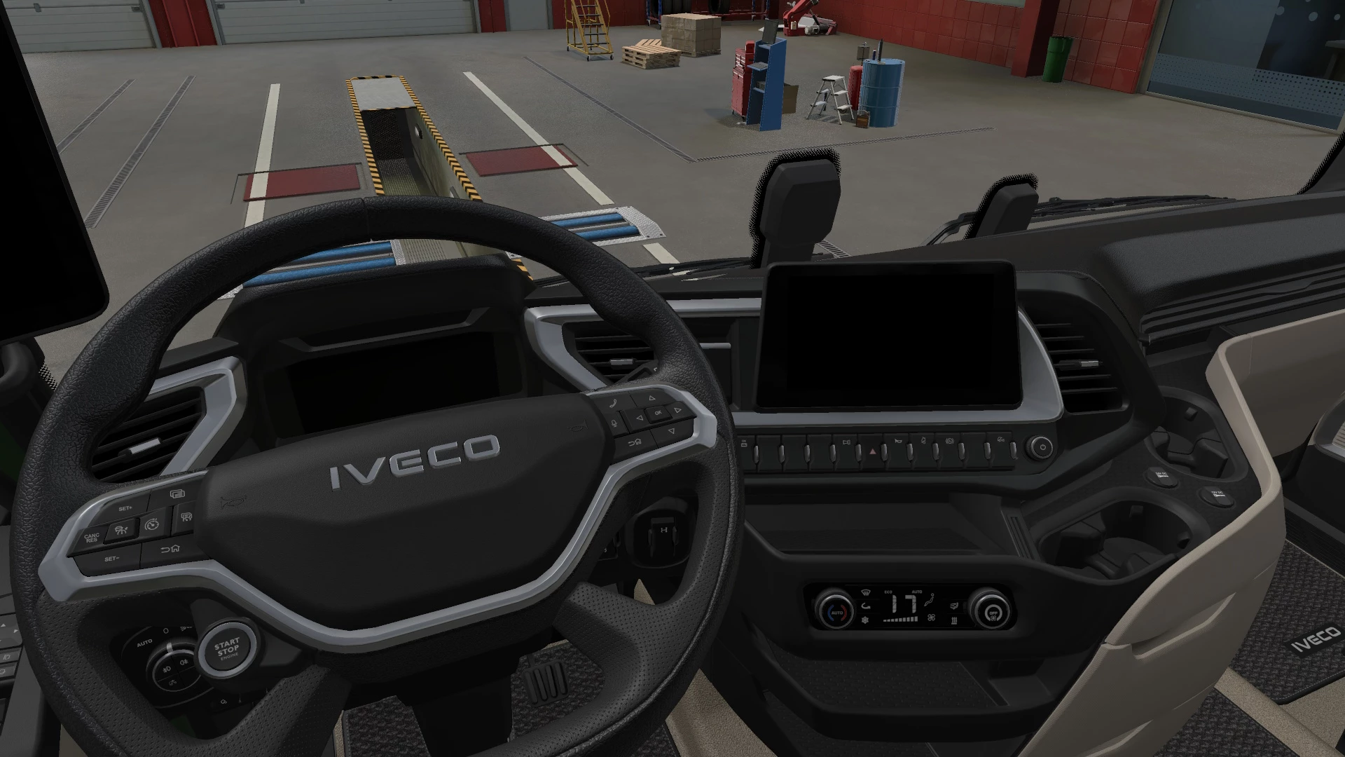 Iveco SWAY Improved Interior v1.0