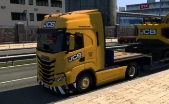 JCB Iveco S-Way skin v1.0