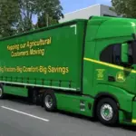 John Deere S-Way & Trailer v1.0