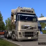 Kuljetusliike Ismo Partanen Skin fro Volvo FH3 v1.0