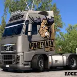 Kuljetusliike Ismo Partanen Skin fro Volvo FH3 v1.0