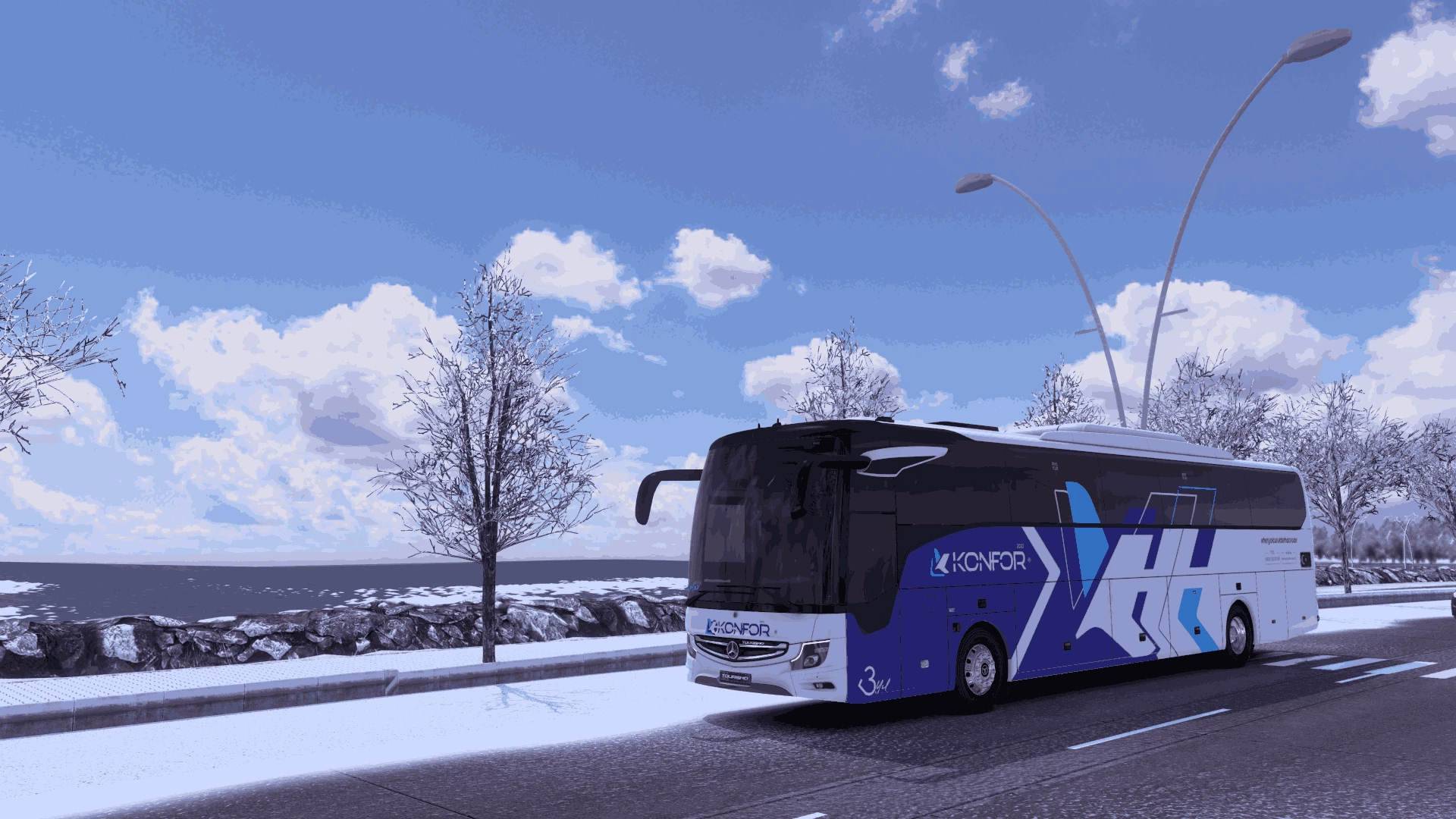 Mercedes Benz Tourismo 16 SHD Konfor Turizm Skinpack v1.0