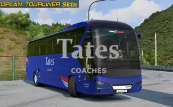 Neoplan New Tourliner C13 (Tates COACHES) SKIN v1.0