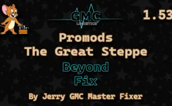 ProMods The Great Steppe Beyond Fix v1.0 1.53