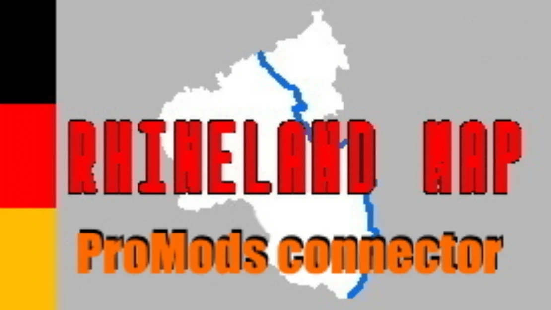 Rhineland Map - ProMods Connector v1.0.2 1.53