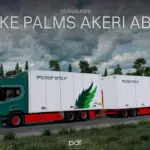 Scania R520 KE Palms Akeri AB + Trailer v7.0 1.53