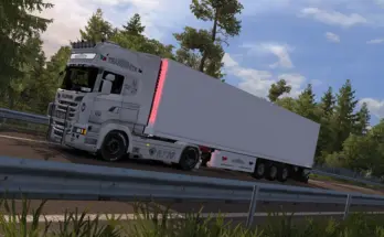 Scania R730 TransWhite v1.0