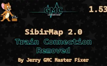 SibirMap 2.0 Train Connection Removed v1.0 1.53