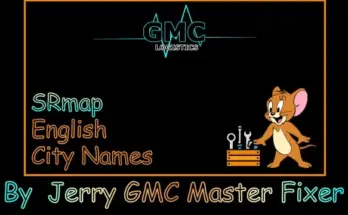 SRmap English City Names v1.0 1.53